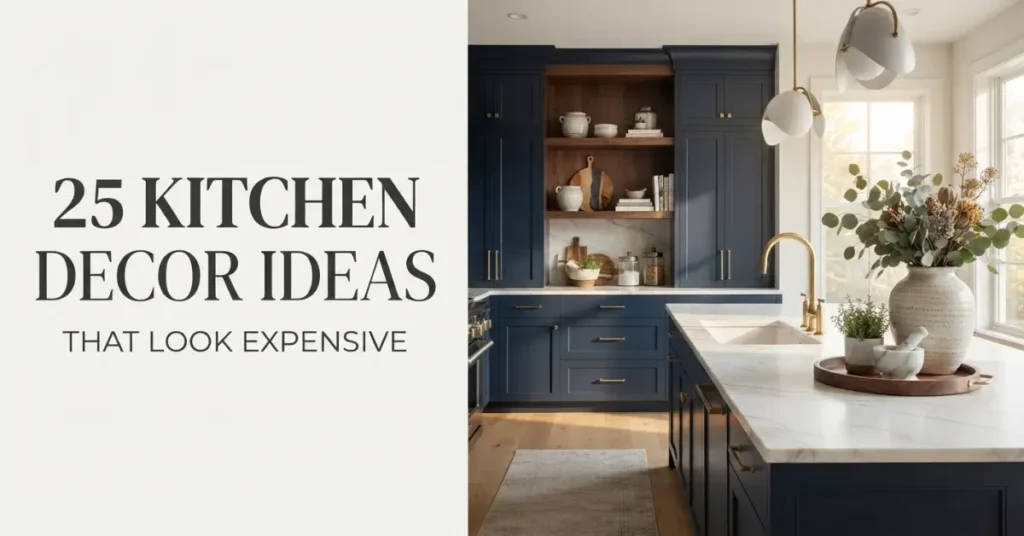 25 Kitchen Decor Ideas That Look Expensive