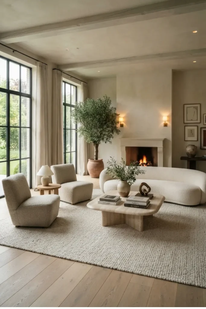 Add Depth with Textured Limewash Walls