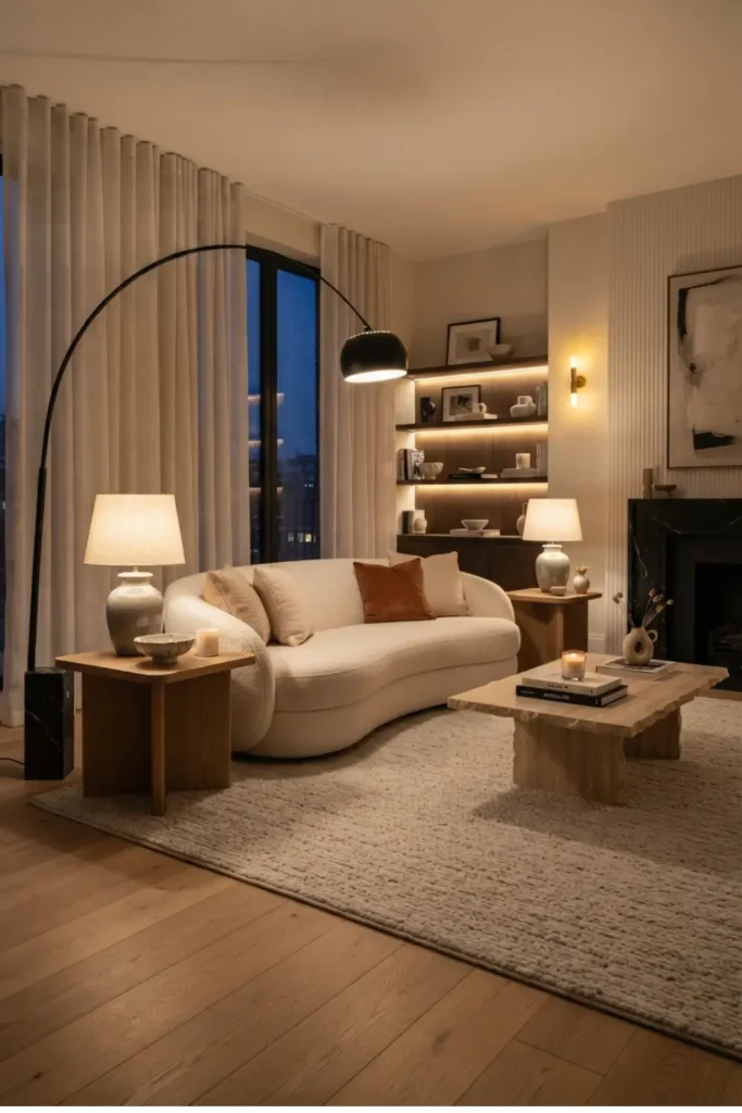 Add Warmth with Layered Ambient Lighting
