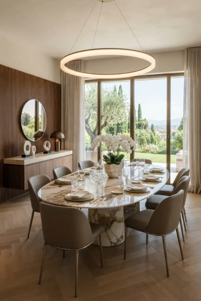 Bring Italian Luxury Home with a Marble Dining Table