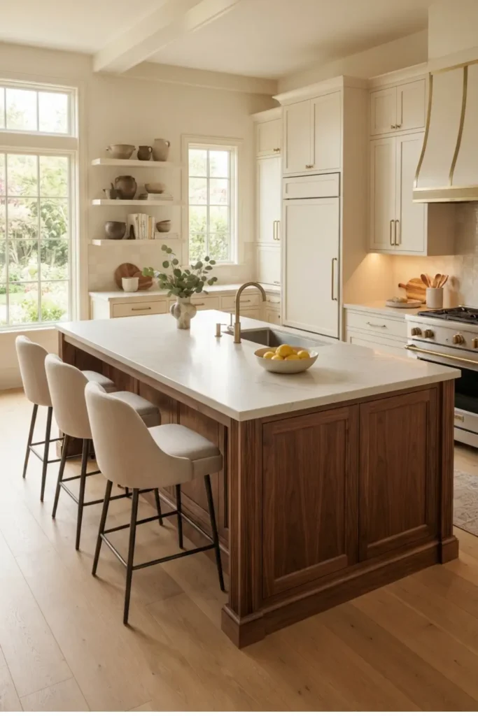 Bring in a Large Kitchen Island