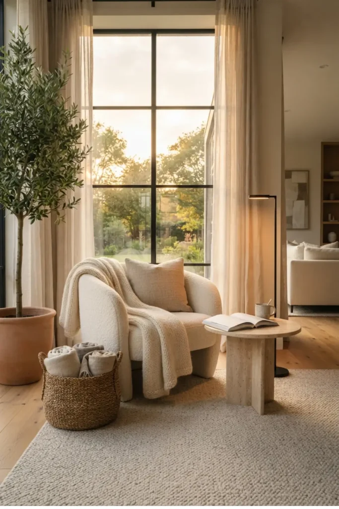 Create a Cozy Reading Corner with an Accent Chair