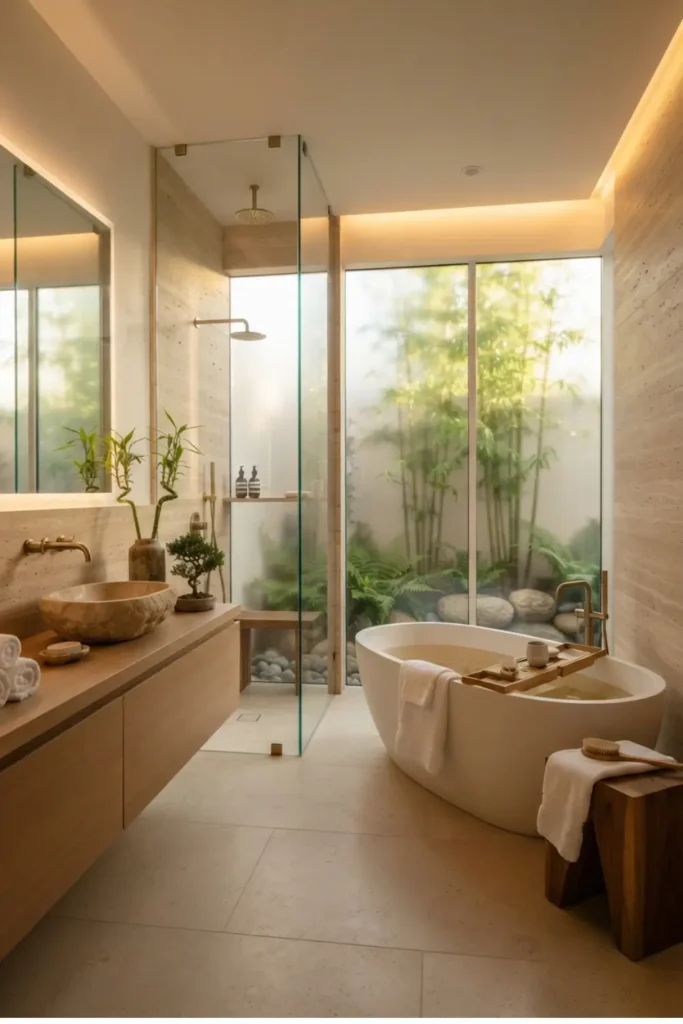 Create a Serene Escape with a Japanese-Inspired Zen Bathroom