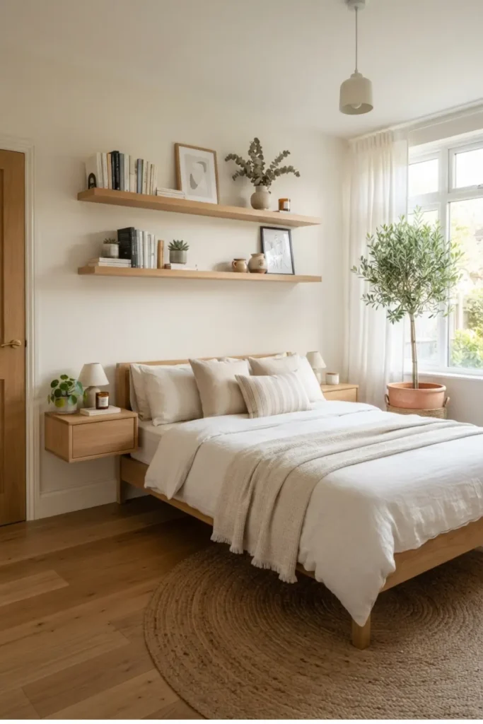 Decorate with Floating Shelves