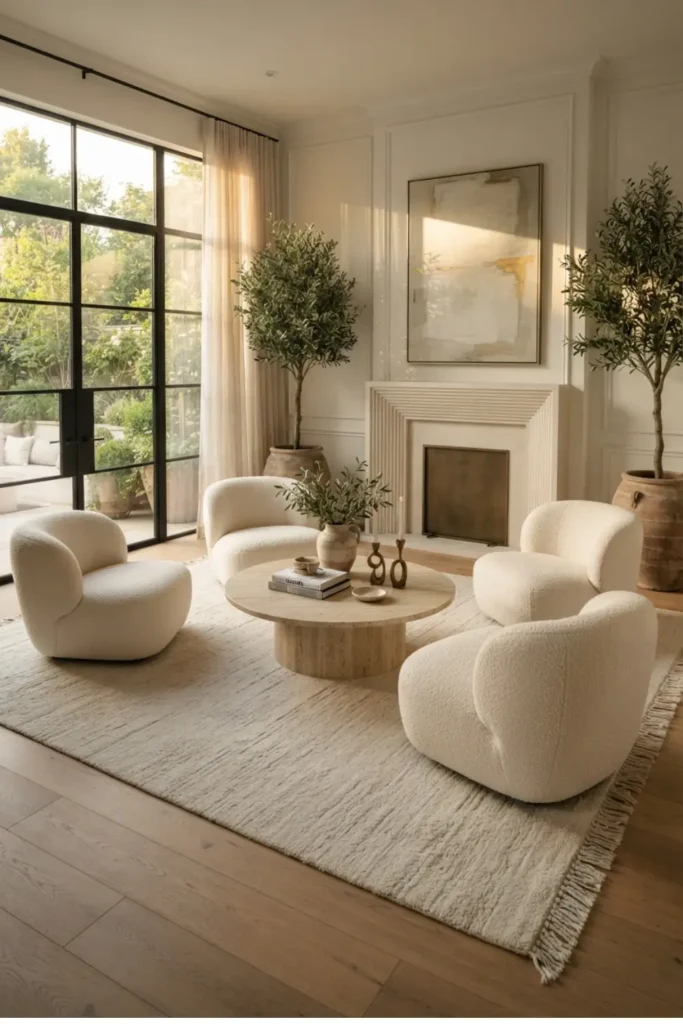 Design a Conversation Area with Four Matching Chairs