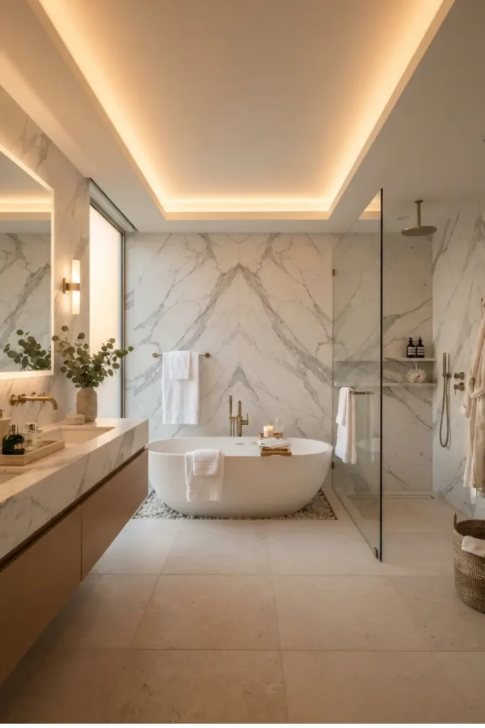 Elevate the Atmosphere with a Floating Ceiling and Cove Lighting