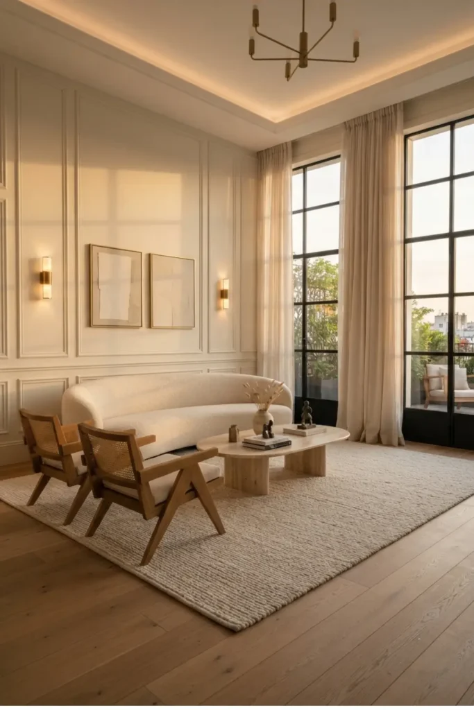 Frame the Room with Elegant Wall Panel Molding