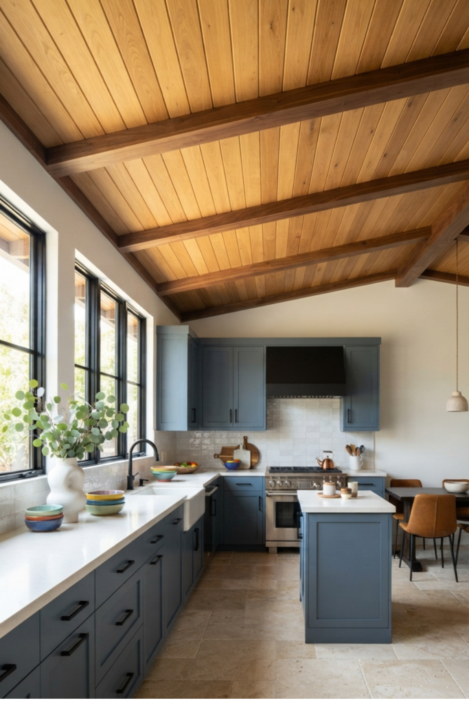 Give the Ceiling a Designer Finish