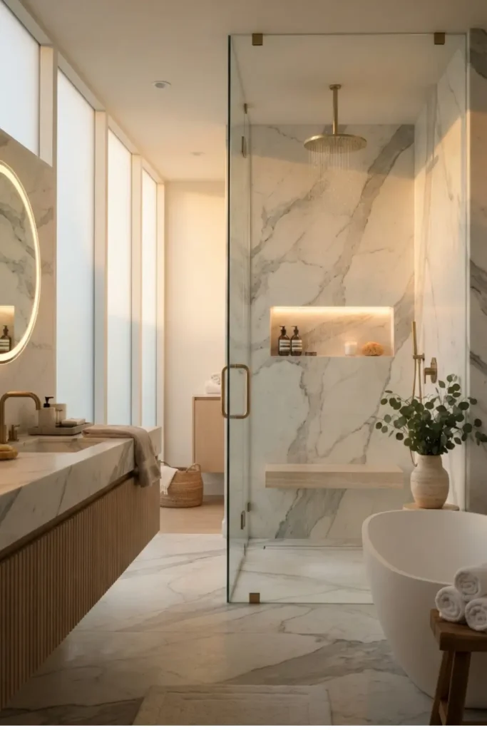 Make Every Shower Feel Luxurious with a Ceiling-Mounted Rainfall Shower