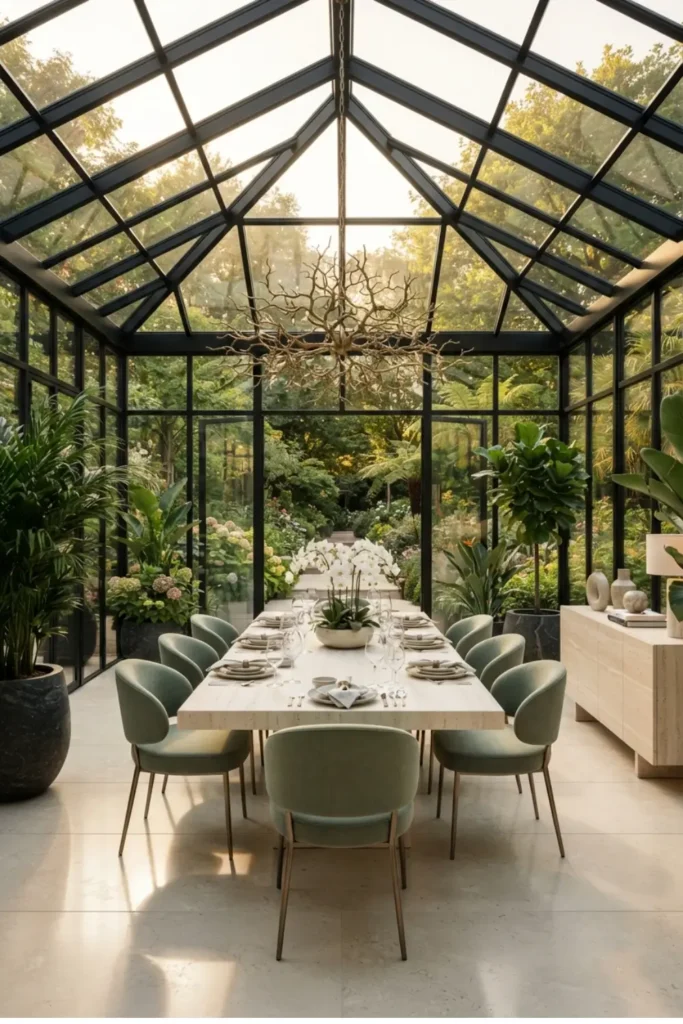 Transform Your Dining Room with a Glass Conservatory