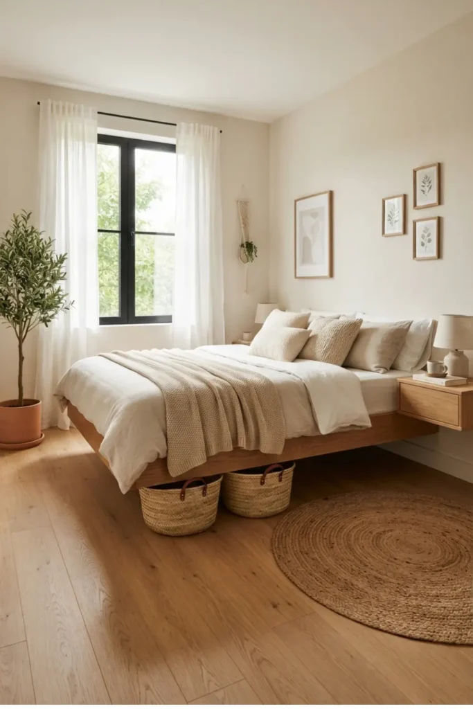 Use Under-Bed Storage Baskets